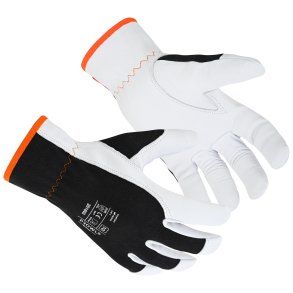 Uf�ret monteringshanske i geiteskinn