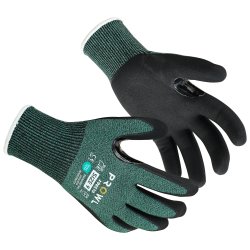 Prowl tynn nitril Kuttbestandig ( C) Fingerdyppet Monteringshanske med touch screen