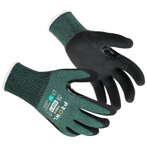 Prowl tynn nitril Kuttbestandig ( C) Fingerdyppet Monteringshanske med touch screen