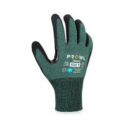 Prowl tynn nitril Kuttbestandig ( C) Fingerdyppet Monteringshanske med touch screen