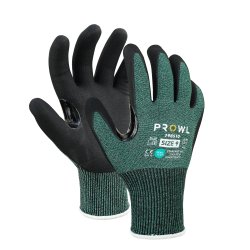 Prowl tynn nitril Kuttbestandig ( C) Fingerdyppet Monteringshanske med touch screen